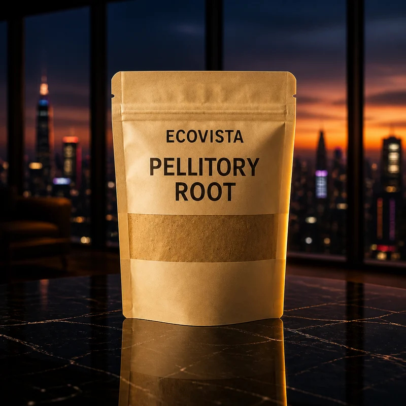 EcoVista Pellitory Root Powder (Akarkara) 4oz | Anacyclus Pyrethrum | Ayurvedic Herbal S — product