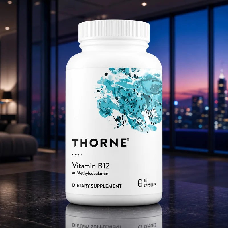 THORNE Vitamin B12 (as Methylcobalamin) - 60 Capsules