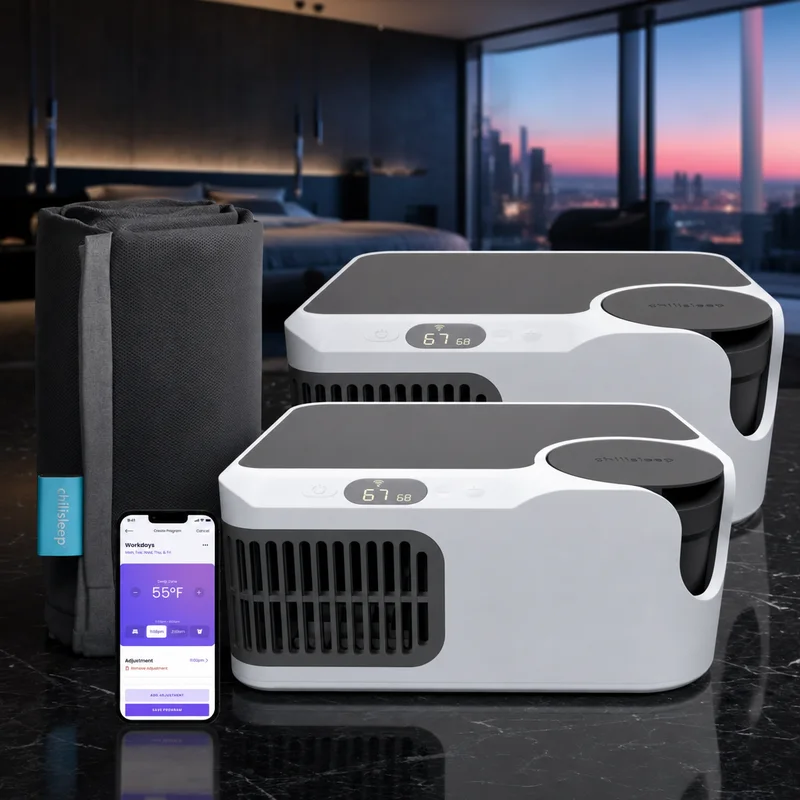 Sleepme Dock Pro Sleep System cooling mattress topper with control unit, Queen — from Amazon listing