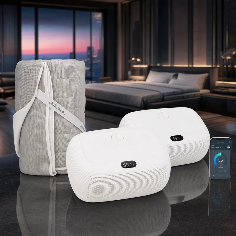 Sleepme OOLER Sleep System water-cooled mattress topper with control unit, Queen — from Amazon listing