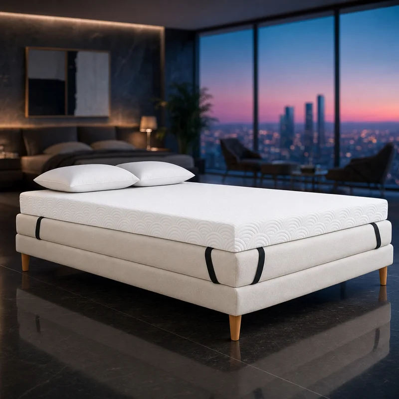 ViscoSoft 4 inch Active Cooling copper-infused memory foam mattress topper, Queen — from Amazon listing