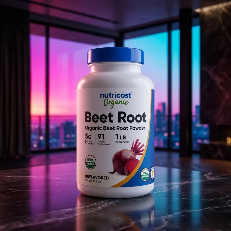 Nutricost Organic Beet Root Powder 1 lb bag — from Amazon listing