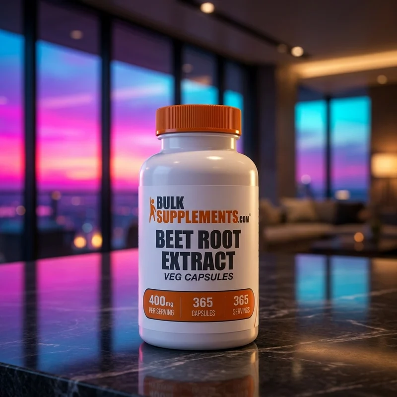 BulkSupplements Beet Root Extract 400 mg capsules bag — from Amazon listing