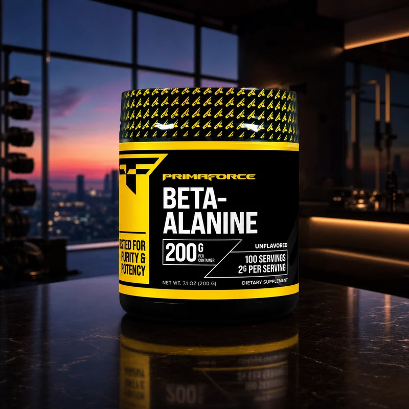 PrimaForce Beta-Alanine Powder, unflavored, 200 g tub — from the Amazon listing