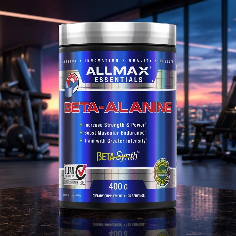 ALLMAX Nutrition Beta-Alanine Powder, 400 g tub — from the Amazon listing