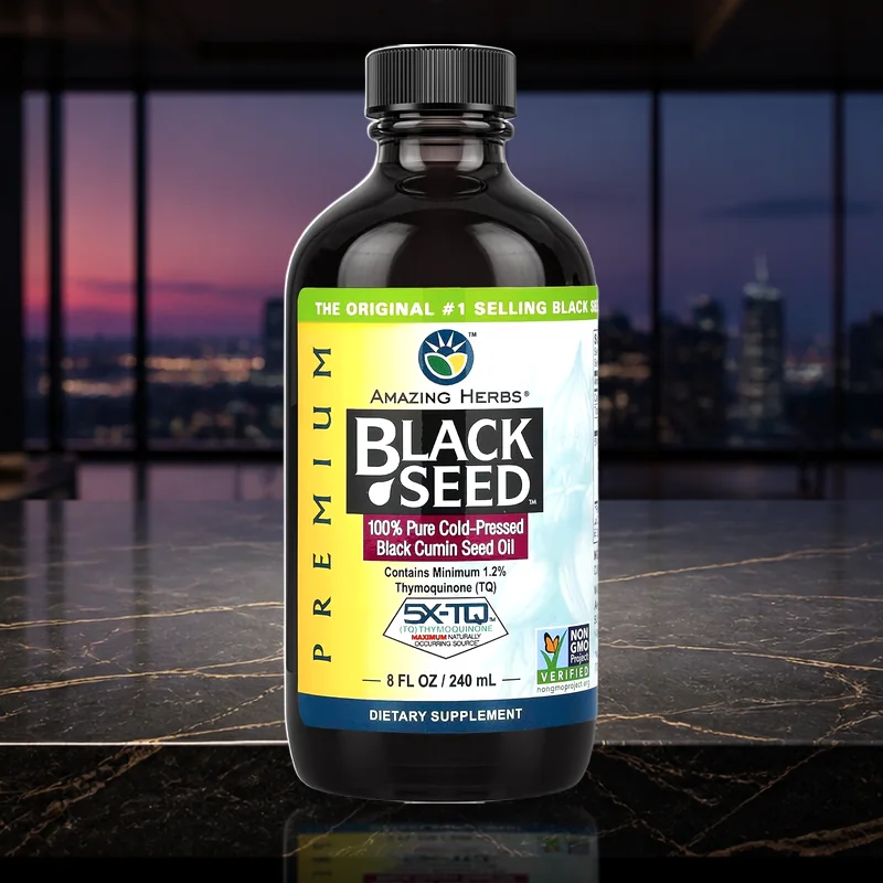 Amazing Herbs Premium Black Seed Oil, 8 fl oz