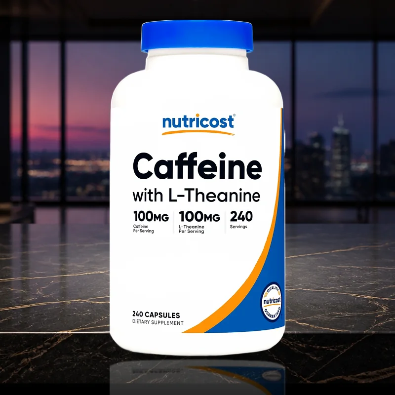 Nutricost Caffeine with L-Theanine 100 mg / 100 mg — product