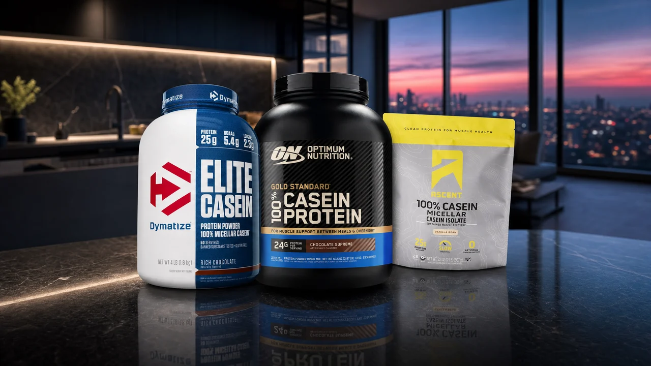 Top 8 Best Casein Protein for Muscle Gain (2026)