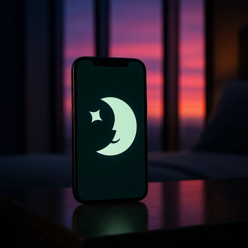 Stellar Sleep app icon — modern self-guided CBT-i and behavioural-psychology insomnia app