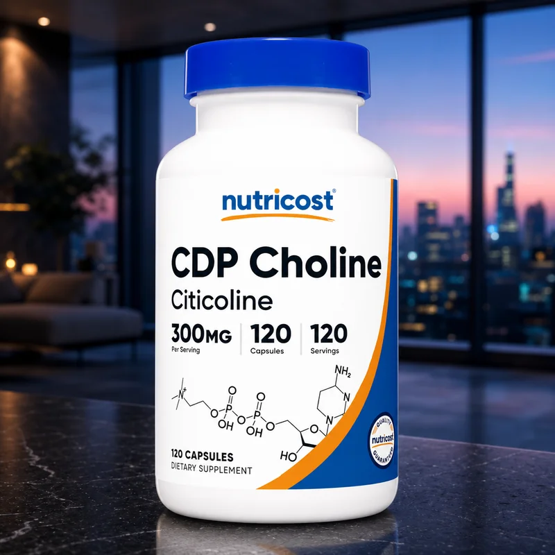 Nutricost CDP Choline (Citicoline) 300mg