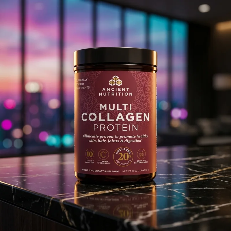 Ancient Nutrition Multi Collagen Protein tub — from Amazon listing