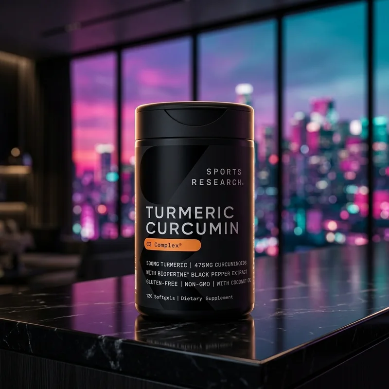 Sports Research Turmeric Curcumin C3 Complex + BioPerine
