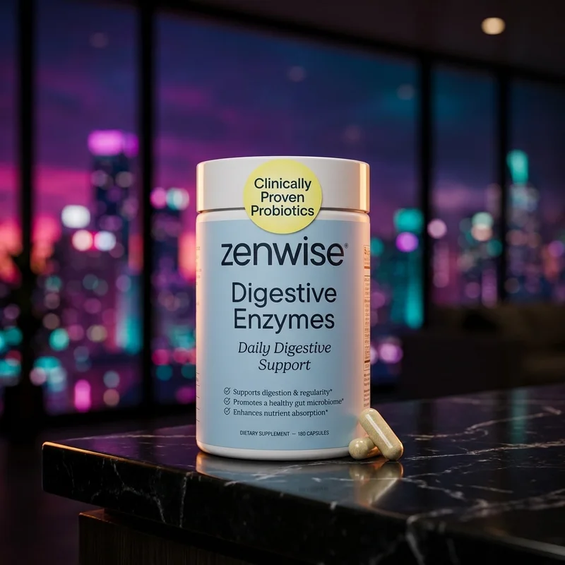 Zenwise Digestive Enzymes + Probiotics & Prebiotics