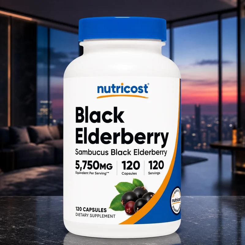Nutricost Elderberry 575 mg (10:1 Extract)