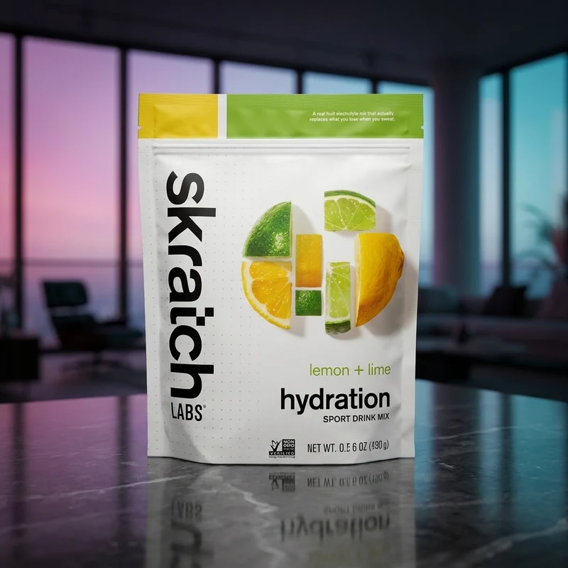 Skratch Labs Hydration Sport Drink Mix Lemon & Lime bag — from the Amazon listing