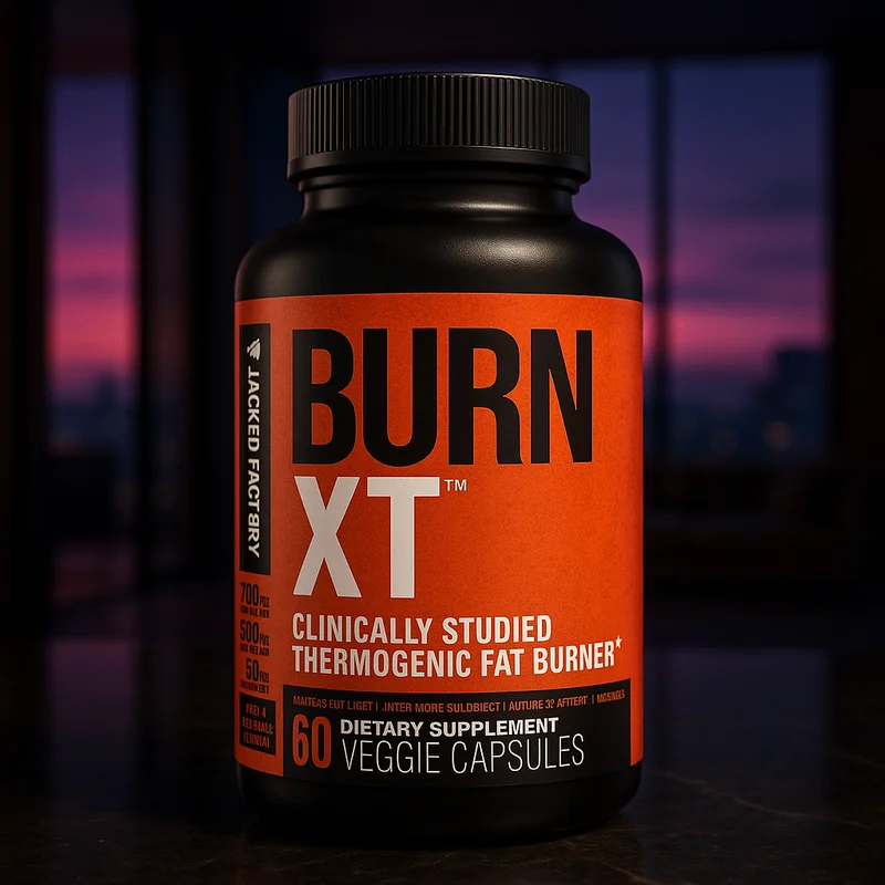 Jacked Factory Burn-XT Thermogenic Fat Burner, 60 capsules — from Amazon listing