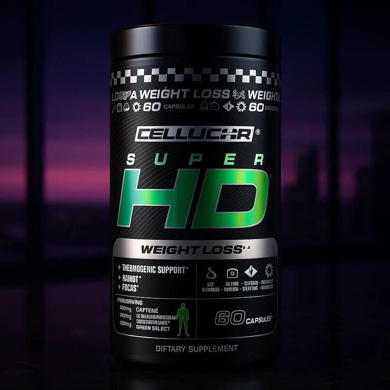 Cellucor SuperHD Thermogenic Fat Burner, 60 capsules — from Amazon listing
