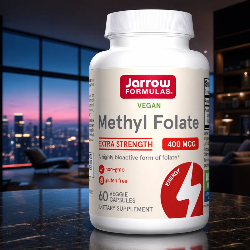 Jarrow Formulas Methyl Folate 400 mcg