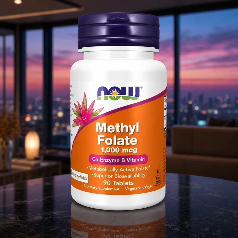 NOW Foods Methyl Folate 1,000 mcg