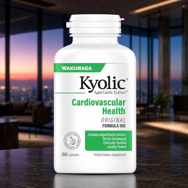Kyolic Aged Garlic Extract Cardiovascular Formula 100