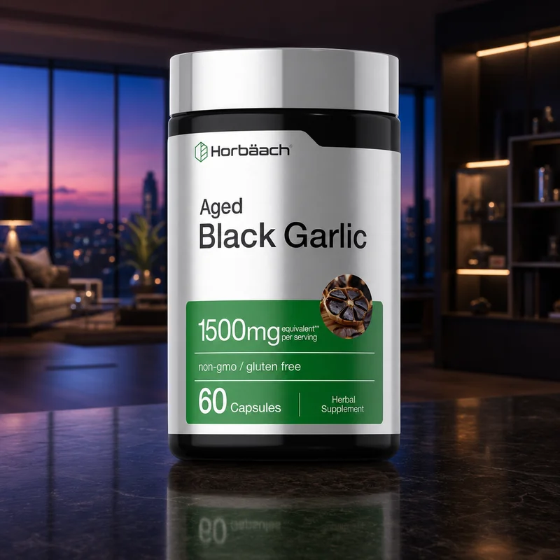 Horbaach Aged Black Garlic Extract