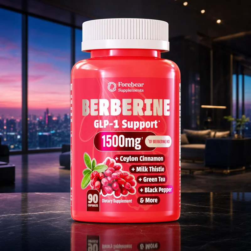 Berberine 1500mg GLP-1 Weight Loss Supplement, 90 veggie capsules — from Amazon listing