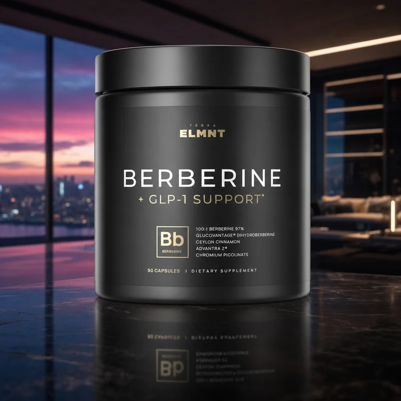 Super GLP-1 Berberine with Dihydroberberine, Ceylon cinnamon and chromium — from Amazon listing