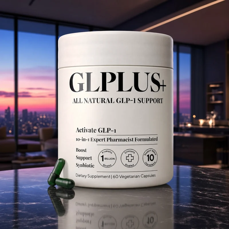 Plus Ultra GLP-1 10-in-1 Berberine, Probiotic and Prebiotic supplement, 60 capsules — from Amazon listing