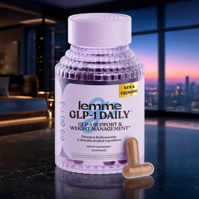 Lemme GLP-1 Daily capsules with saffron, Morosil and Eriomin — from Amazon listing