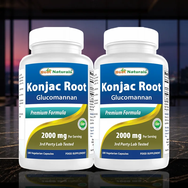 Best Naturals Konjac Root Glucomannan 2,000 mg (2-Pack) — product