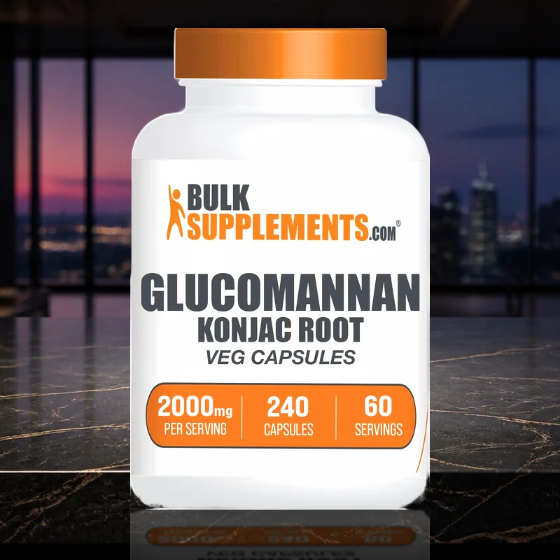BulkSupplements Glucomannan Capsules 2,000 mg — product