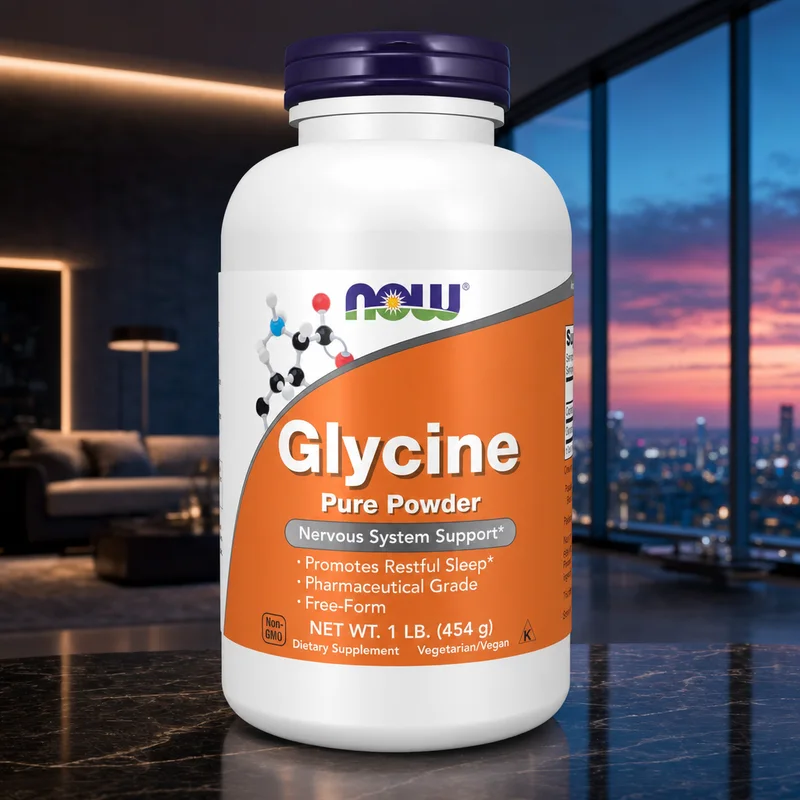 NOW Foods Glycine Pure Powder, 1 lb — from Amazon listing