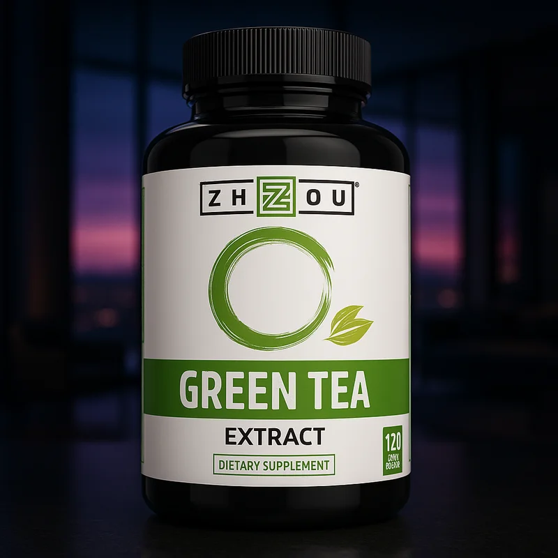 Zhou Green Tea Extract Capsules with EGCG, 120 capsules — from Amazon listing