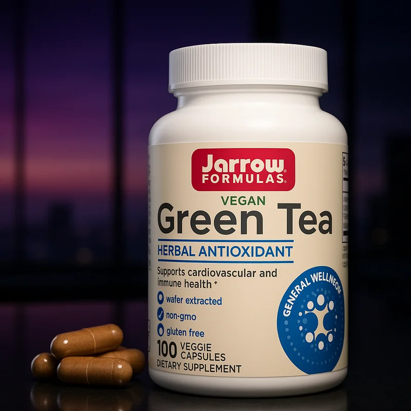 Jarrow Formulas Green Tea 500 mg, 100 capsules — from Amazon listing