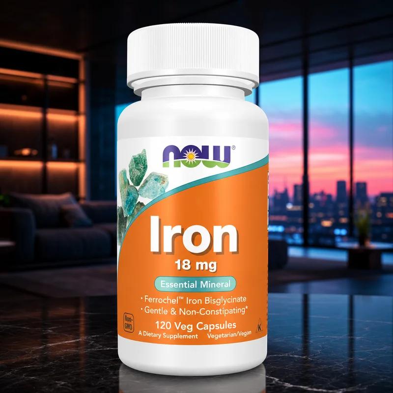 NOW Foods Iron 18 mg