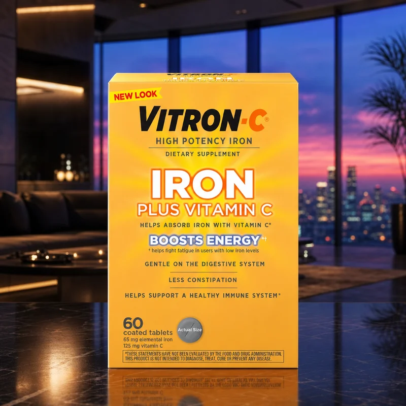 Vitron-C High Potency Iron + Vitamin C