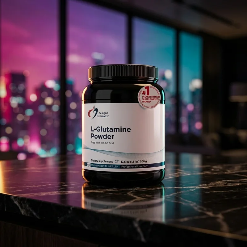 Designs for Health L-Glutamine Powder
