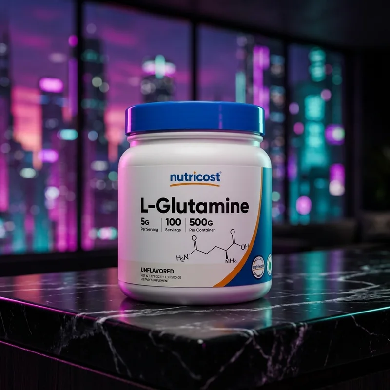 Nutricost L-Glutamine Powder, Unflavored