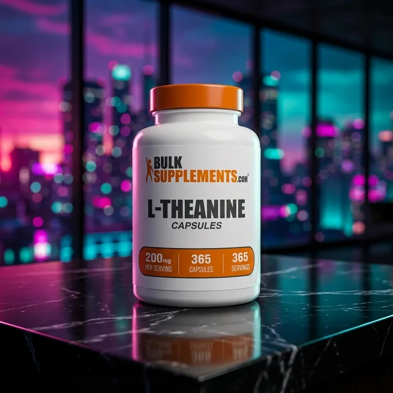 BulkSupplements.com L-Theanine 200 mg