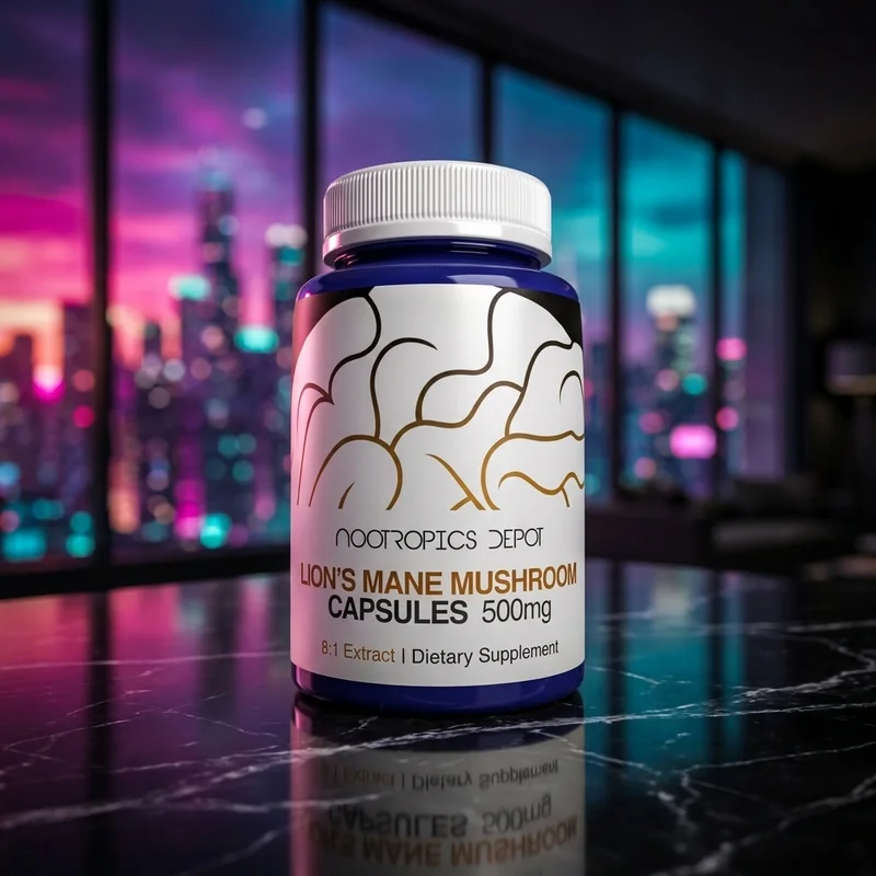 Nootropics Depot Lions Mane Mushroom 8:1 Dual Extract