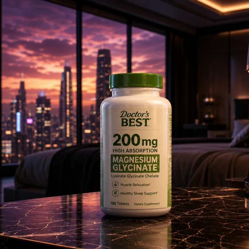 Doctor's Best High Absorption Magnesium Glycinate, 240 tablets — the representative product for the glycinate form