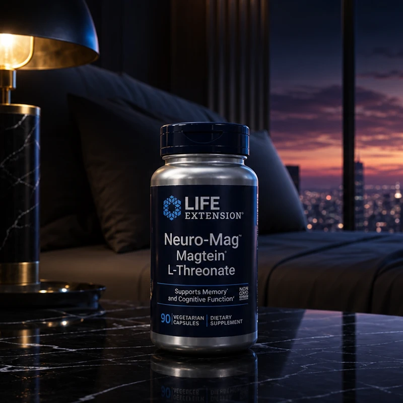 Life Extension Neuro-Mag Magnesium L-Threonate, 90 capsules — the representative product for the L-threonate form