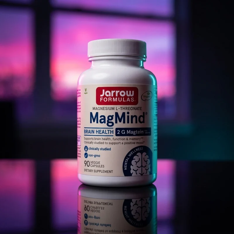 Jarrow Formulas MagMind Magnesium L-Threonate, 90 capsules — licensed Magtein