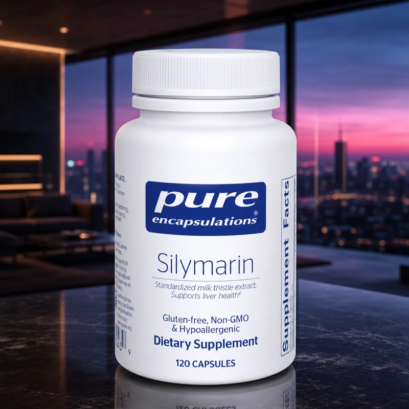Pure Encapsulations Silymarin (Milk Thistle) 250 mg, 120 Capsules