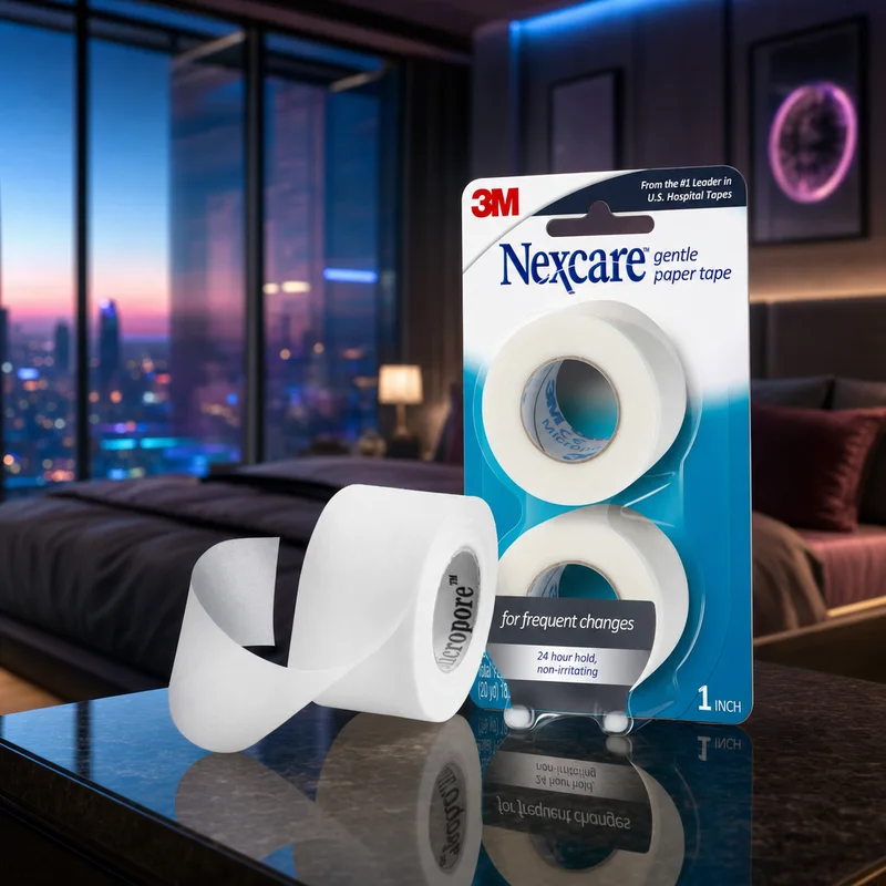 Nexcare Gentle Paper Tape, 1 inch x 10 yards, 2 rolls — from Amazon listing