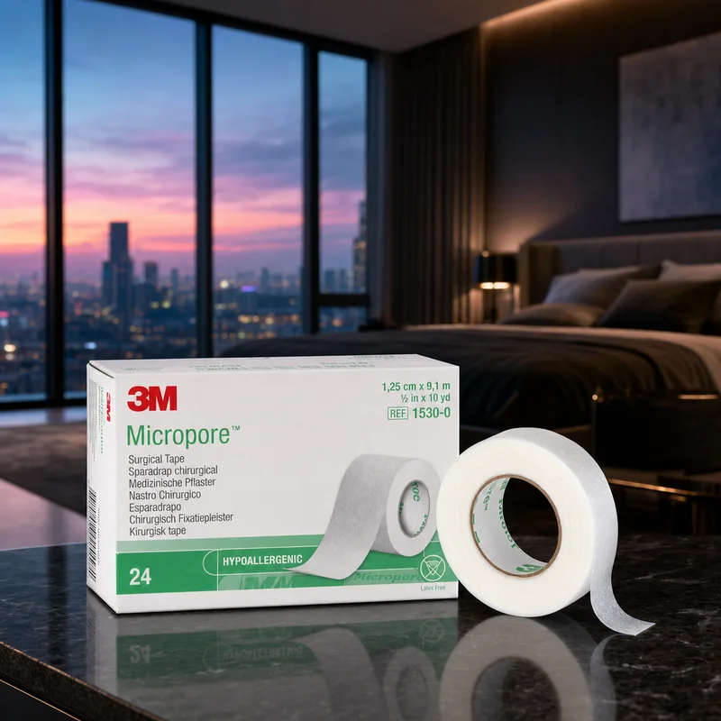 3M Micropore Paper Tape, white, 1/2 inch, single roll — from Amazon listing