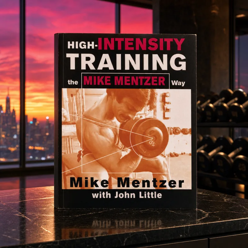 High-Intensity Training the Mike Mentzer Way by Mike Mentzer with John Little, paperback cover — from Amazon listing