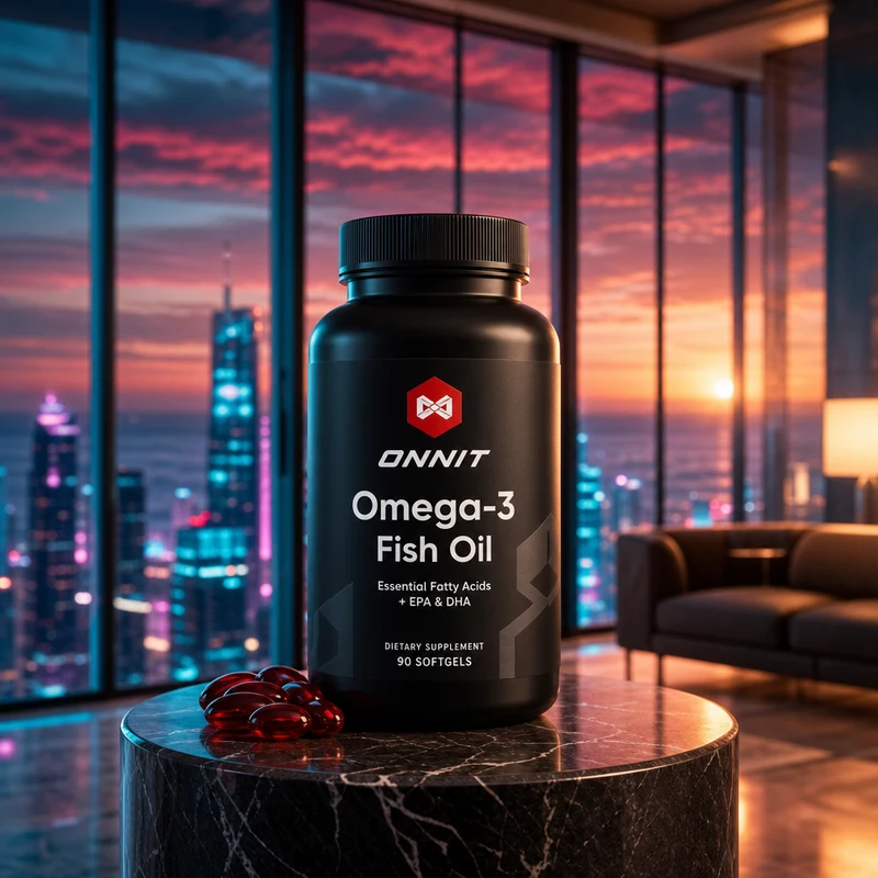 Onnit Krill Oil 1000 mg, 60 softgels — phospholipid-bound krill bottle in the SAC scene