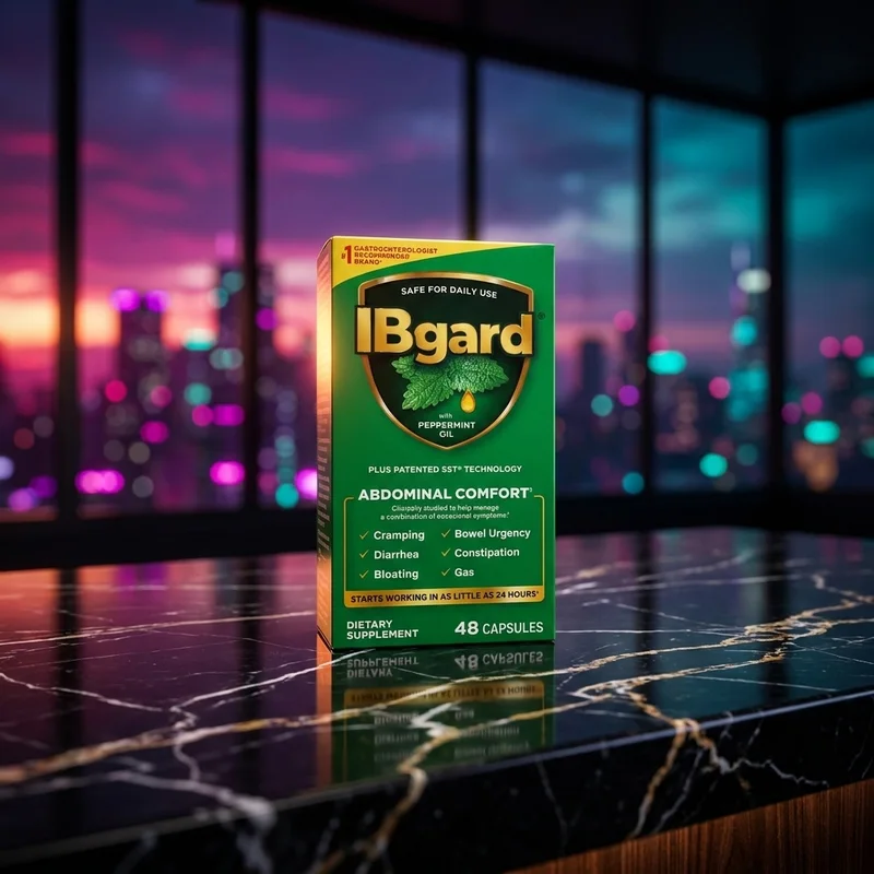 IBgard Peppermint Oil Capsules, 48ct