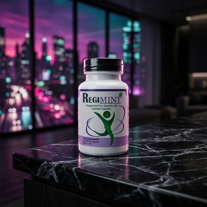 Regimint Peppermint Oil Plus Caraway, 60ct